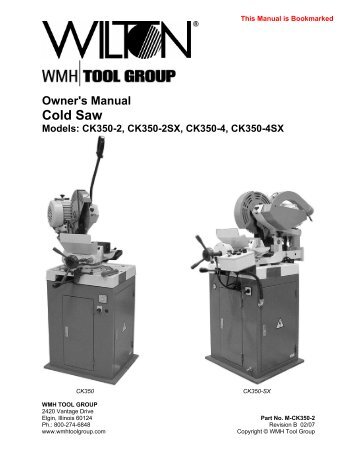 Cold Saw - Southern Tool