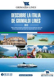 DESCUBRE LA ITALIA DE GRIMALDI LINES