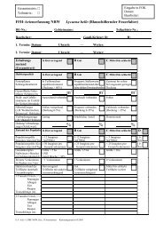 Kartierung / Erhebungsbogen