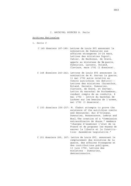 Lettres De Louis Xvi Annoncant La Nomination University Of St