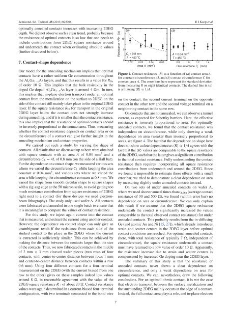 On the annealing mechanism of AuGe/Ni/Au ohmic contacts to a two ...