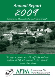 Annual Report - AFRA