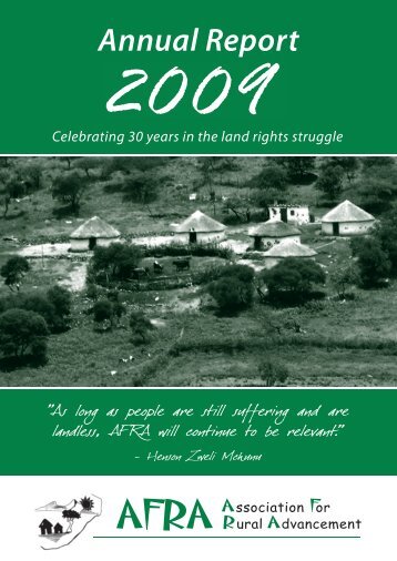 Annual Report - AFRA