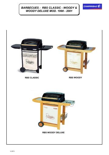 BARBECUES : RBS CLASSIC - WOODY & WOODY ... - Campingaz