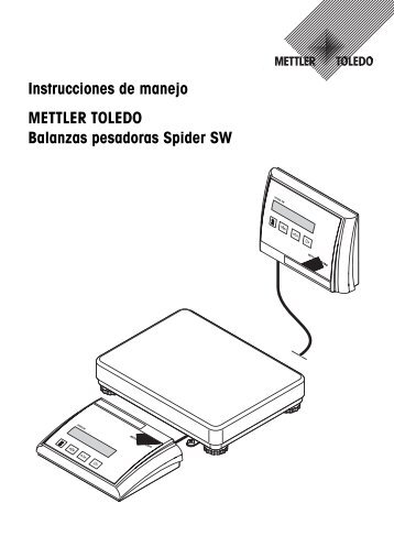 Resumen de la balanza Spider SW - METTLER TOLEDO