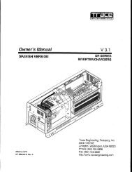 Manual Xantrex DR Series Inverter - Heliplast