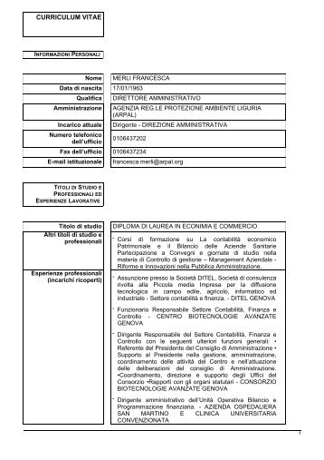 Francesca Merli - ARPAL