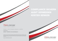 compliance sichern audit vermeiden kosten senken - we.CONECT