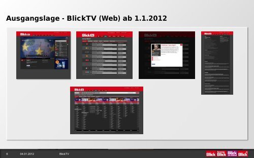 Werbung auf BlickTV.