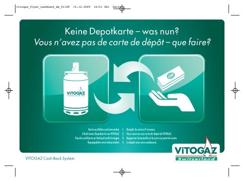Keine Depotkarte – was nun? - VITOGAZ Switzerland