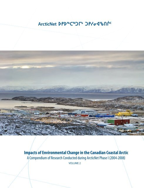 Foreword - ArcticNet - Université Laval