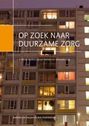 OP ZOEK NAAR DUURZAME ZORG - WMO werkplaatsen