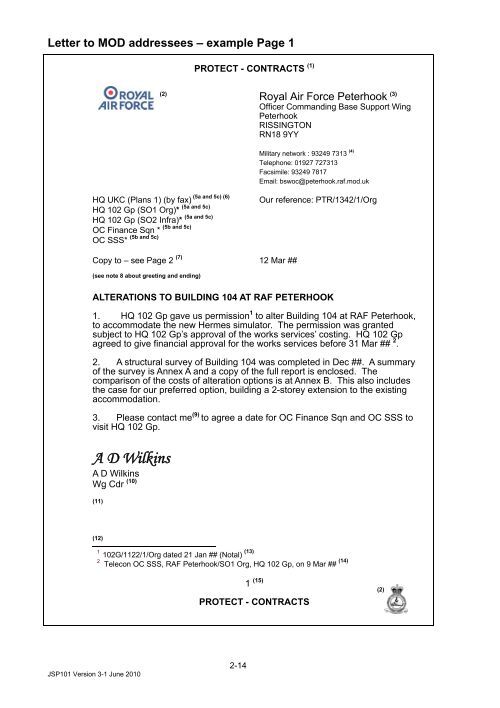 Appendix 14 Army Example Appendix example(1)Append