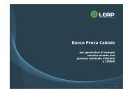 Banco Prova Caldaie - LEAP