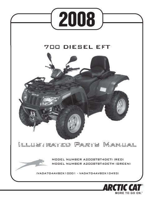 700 Diesel EFT Front.ai - Arctic Cat