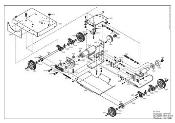 FS 22 D Baugruppe: Fahrwerk Stand 2000-04-05 Bl. 1/5 ... - Diaquip
