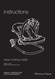 mamas and papas baby carrier instructions