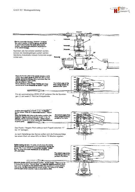 GAUI X5 Montageanleitung - Heli Shop