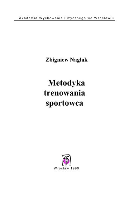 Metodyka trenowania sportowca