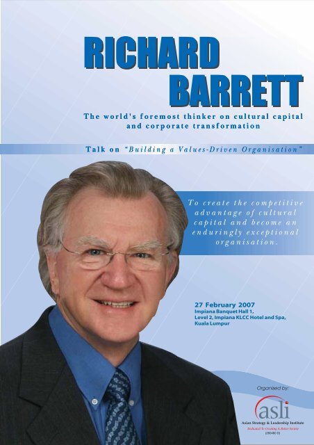 RICHARD BARRET - front (des 2) - Asian Strategy & Leadership ...