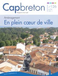 Bulletin NÂ°126 (juillet 2011) - Ville de Capbreton