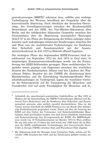 German (PDF) - Center for Security Studies (CSS) - ETH Zürich