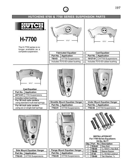 Air Suspensions and Parts - New Life