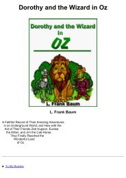 Dorothy and the Wizard in Oz L. Frank Baum - Click A Tutor