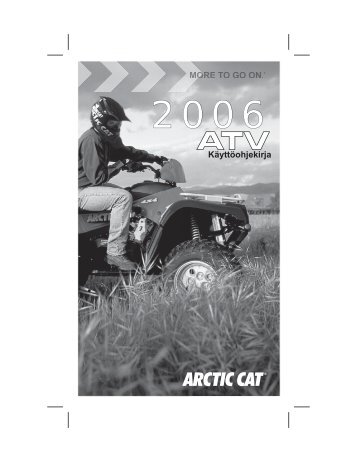 Oikea ajotekniikka - Arctic Cat