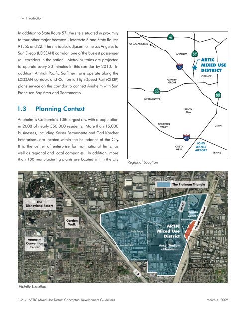 ARTIC Mixed-Use District Conceptual ... - City of Anaheim