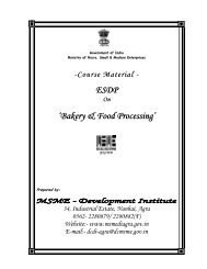 Course Material of ESDP on Food Processing in Hindi + English