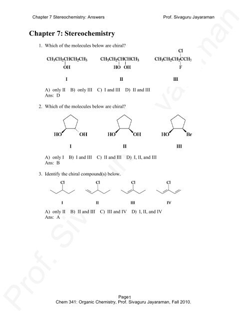 Siva_chem341_Chapter 7_Answers
