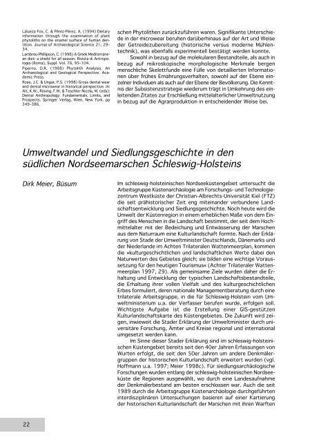 Mitteilungen 11.2000 - Deutsche Gesellschaft für Archäologie des ...