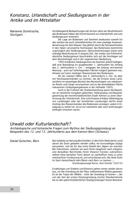 Mitteilungen 11.2000 - Deutsche Gesellschaft für Archäologie des ...