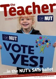 ...in the NUT's SATs ballot - National Union of Teachers