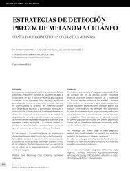 ESTRATEGIAS DE DETECCIÃ³N PRECOZ DE MELANOMA CUTÃ¡NEO