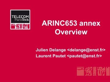 ARINC653 annex Overview