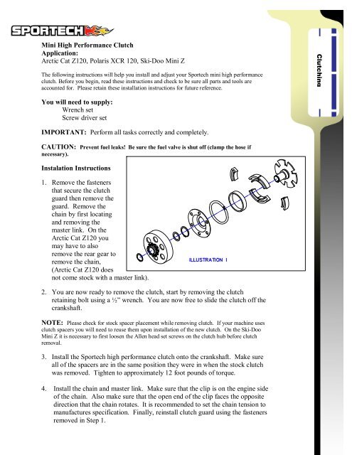 Polaris Rzr Clutch Weight Chart