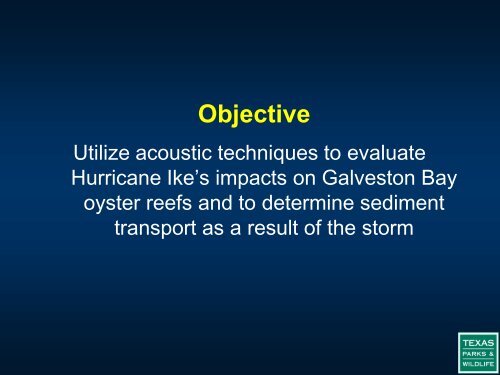 The Impact of Hurricane Ike on Oyster Reefs in Galveston Bay and ...