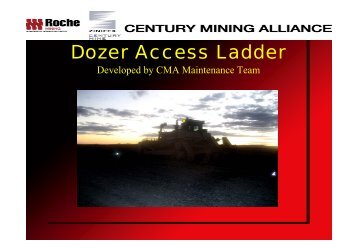 Dozer Access Ladder - MIRMgate