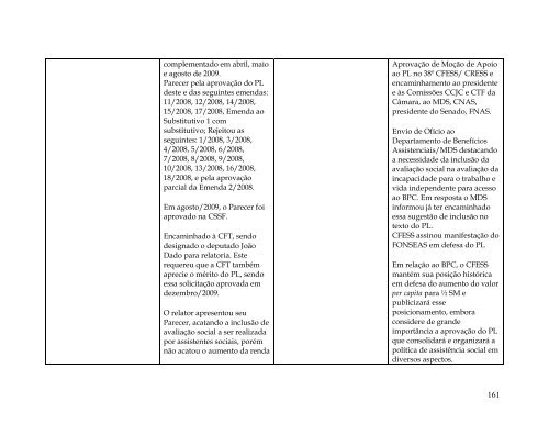 Relatório de Atividades CFESS - 2010