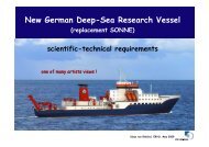 german research vessels - Eurocean