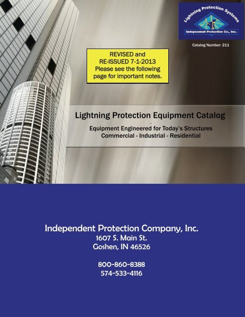 Download the Catalog (PDF) - Independent Protection Company, Inc.