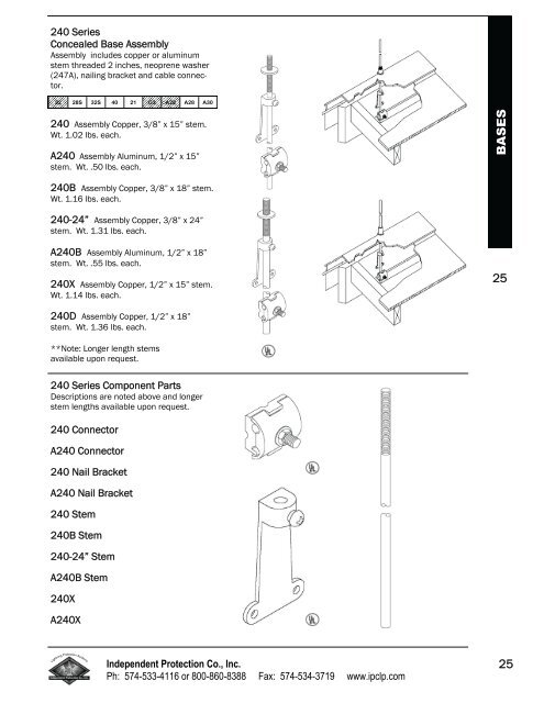 Download the Catalog (PDF) - Independent Protection Company, Inc.