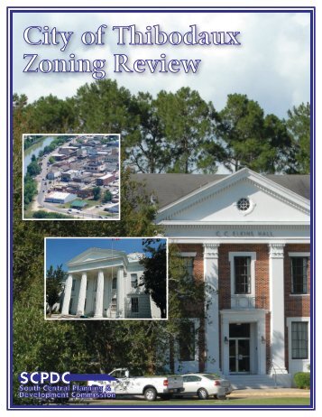 City of Thibodaux Zoning Review - South Central Planning ...
