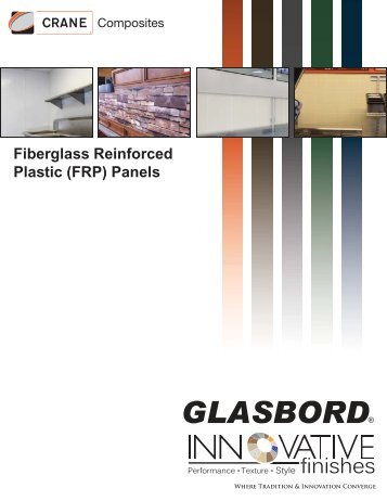 Fiberglass Reinforced Plastic (FRP) Panels - Crane Composites