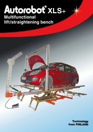 Multifunctional lift/straightening bench - Autorobot