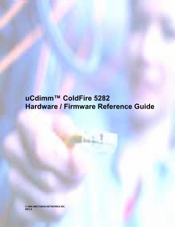 uCdimmâ„¢ ColdFire 5282 Hardware / Firmware Reference ... - SLAC