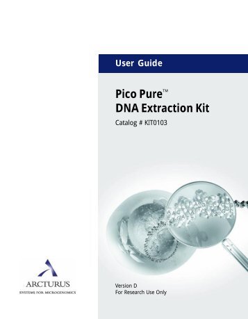 Pico Pure DNA Extraction Kit