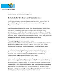 Schattdorfer Dorfkern erfindet sich neu - Gemeinde Schattdorf